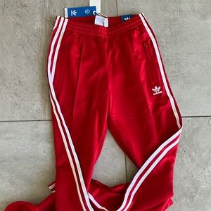 Authentic ADIDAS  Straight Leg Track Pants Never Worn